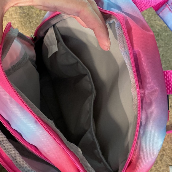NWT Fuel 2 for 1 Backpack Lunch Bag Combo Pink and Blue - Picture 10 of 17